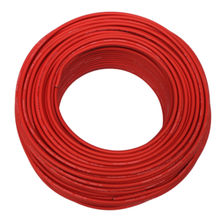 Câble solaire rouge 6mm2 H1Z2Z2-K - DCA - bobine de 100m