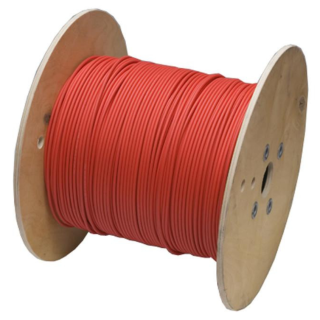 Câble solaire rouge 6mm2 H1Z2Z2-K - DCA - touret de 500m