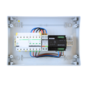 Eutelec - Coffret de protection AC 9kW - 20A - avec parafoudre et Q-Relay - triphasé