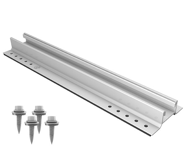 K2 Systems - Set MiniRail MK2 (rail 385mm + 4 vis 6x25mm)