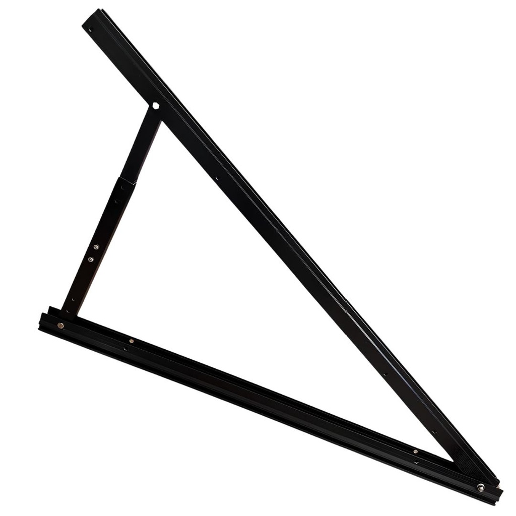 Fixasun - Triangle charge lourde réglable 1500x1295 - noir