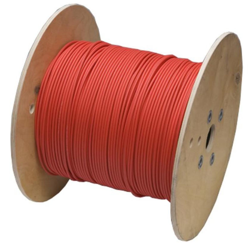 Miguelez - Câble solaire SOLFLEX H1Z2Z2-K 1x6mm2 ROUGE Touret de 500m