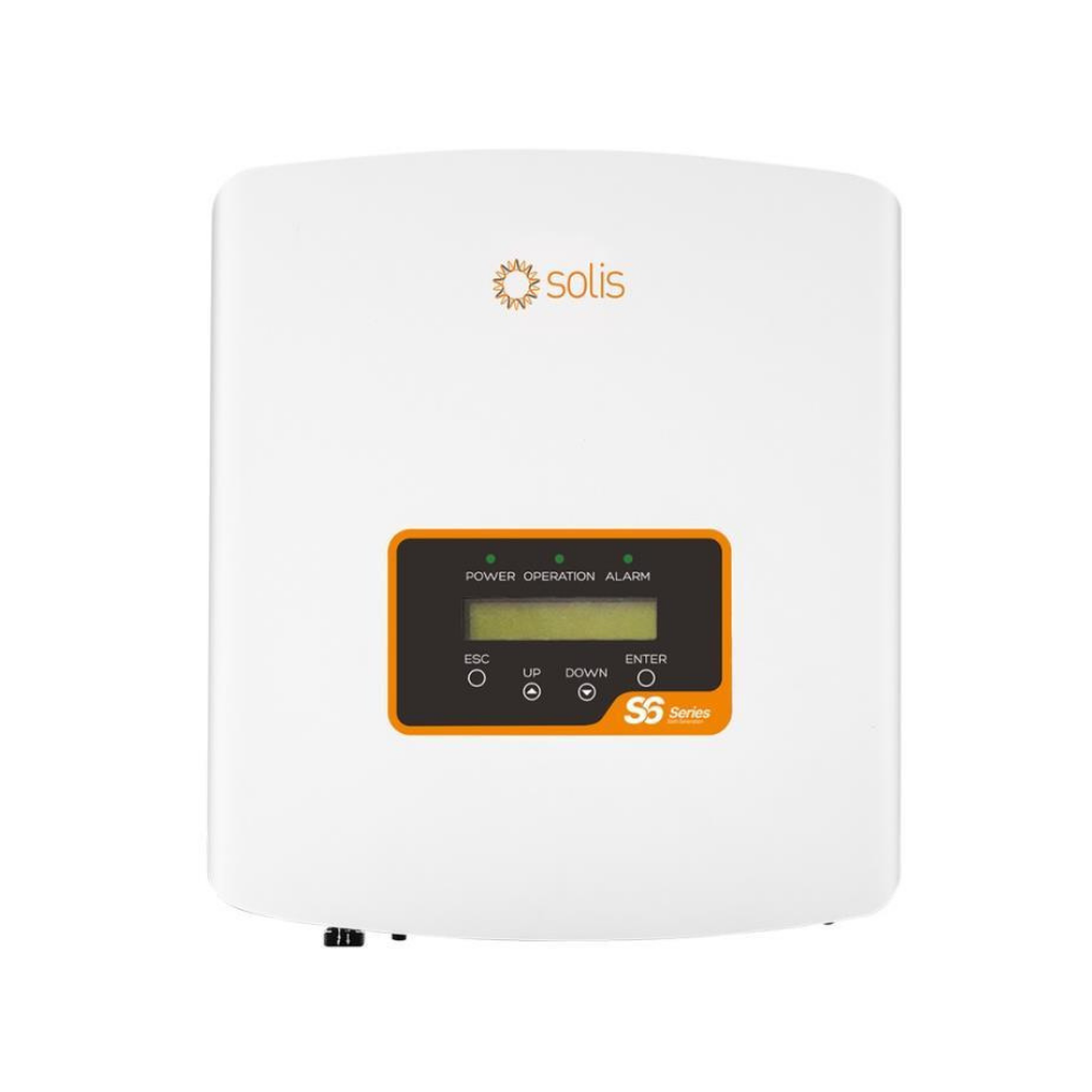 Solis - Onduleur S6 mini 3,0kW - monophasé - 1MPPT